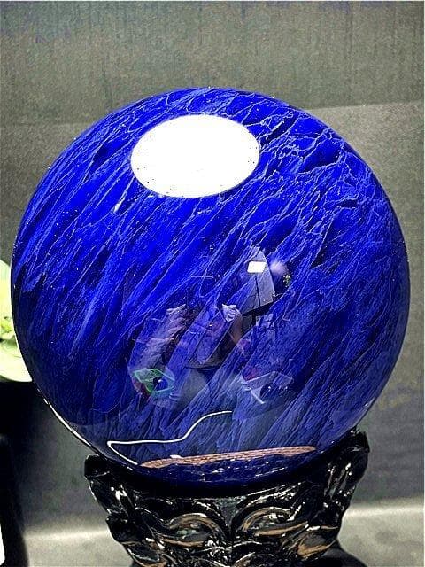 約:140mm 3805g超綺麗★水晶丸玉B87U1/182U07B