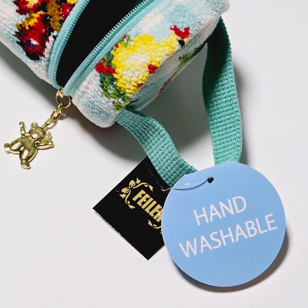 フェイラー☆ハイジチェック ステンレスボトル ポーチセット 新品