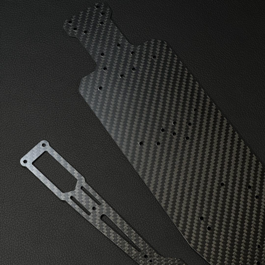 特注品 ヨコモ RD2.0 カーボンシャーシ 3.0mm + アッパ m2129