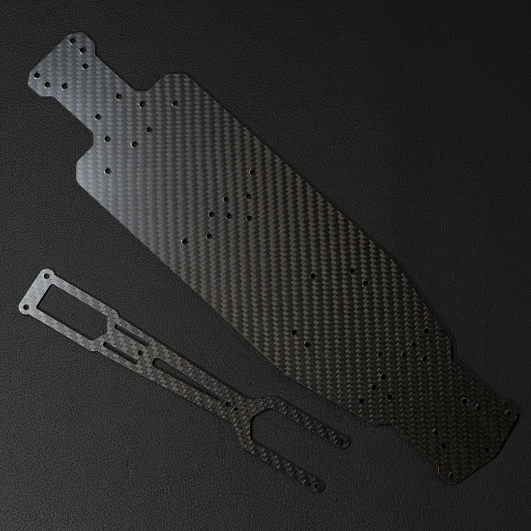 特注品 ヨコモ RD2.0 カーボンシャーシ 3.0mm + アッパ m2129