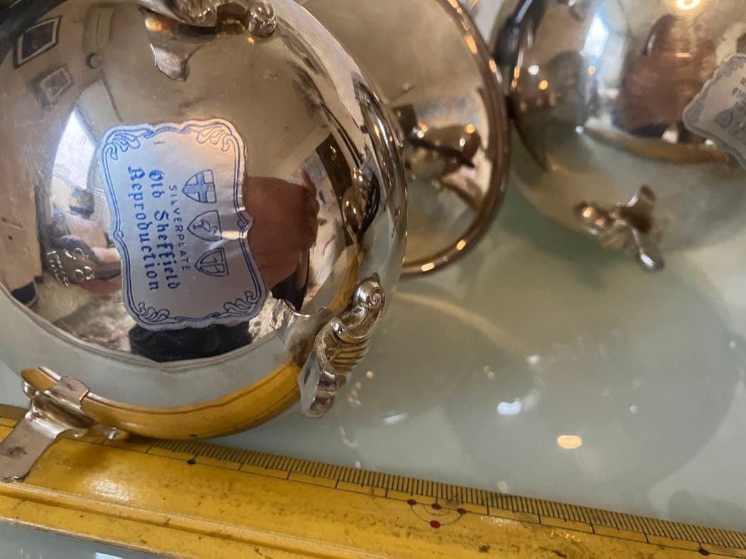 シルバーメッキ　リプロダクト　3点セット