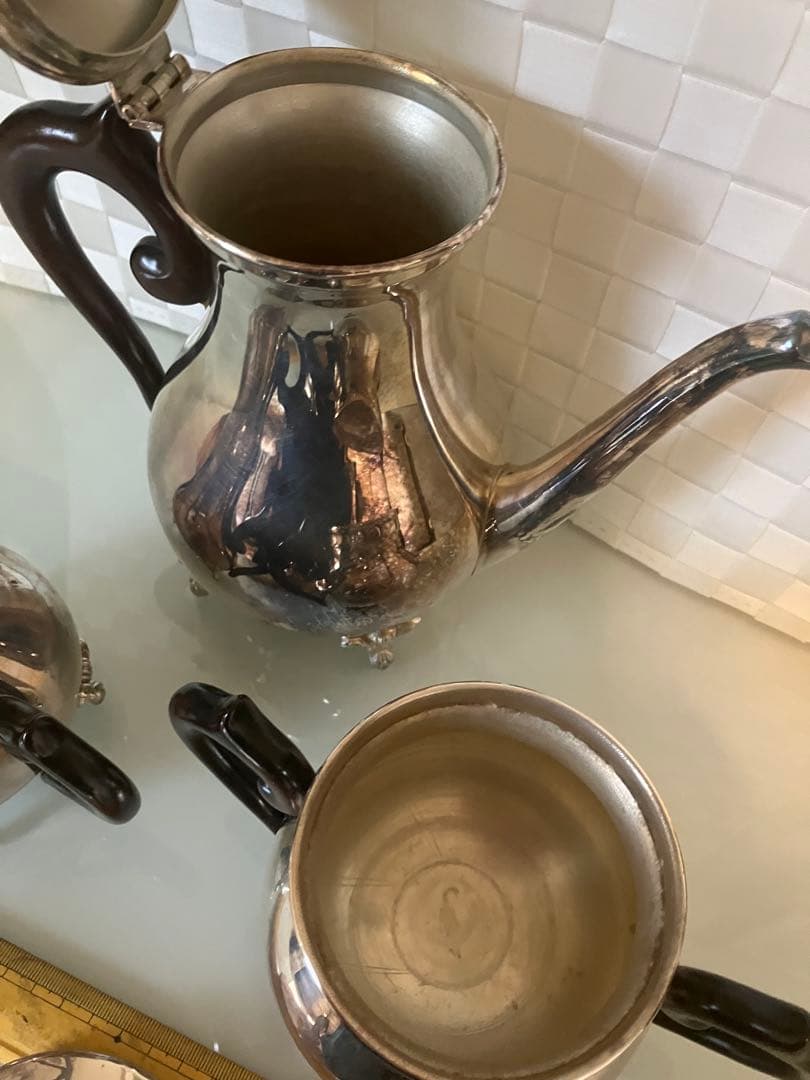 シルバーメッキ　リプロダクト　3点セット