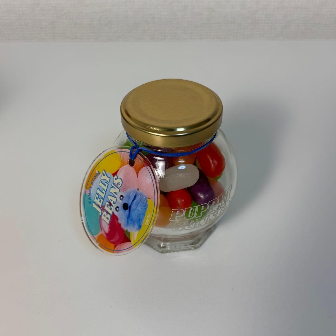 パペットスンスン ポップアップ クッキー缶 ビーンズ瓶 candy store