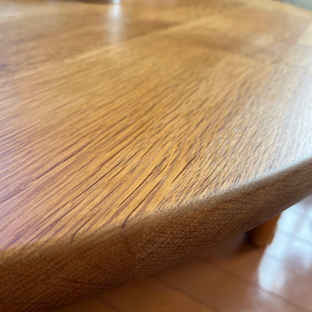 HIDA 森のことば 半円形リビングテーブル 飛騨産業　SN105RT