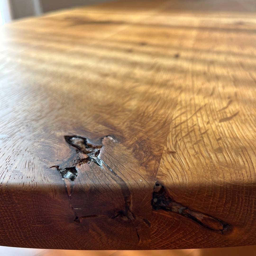 HIDA 森のことば 半円形リビングテーブル 飛騨産業　SN105RT