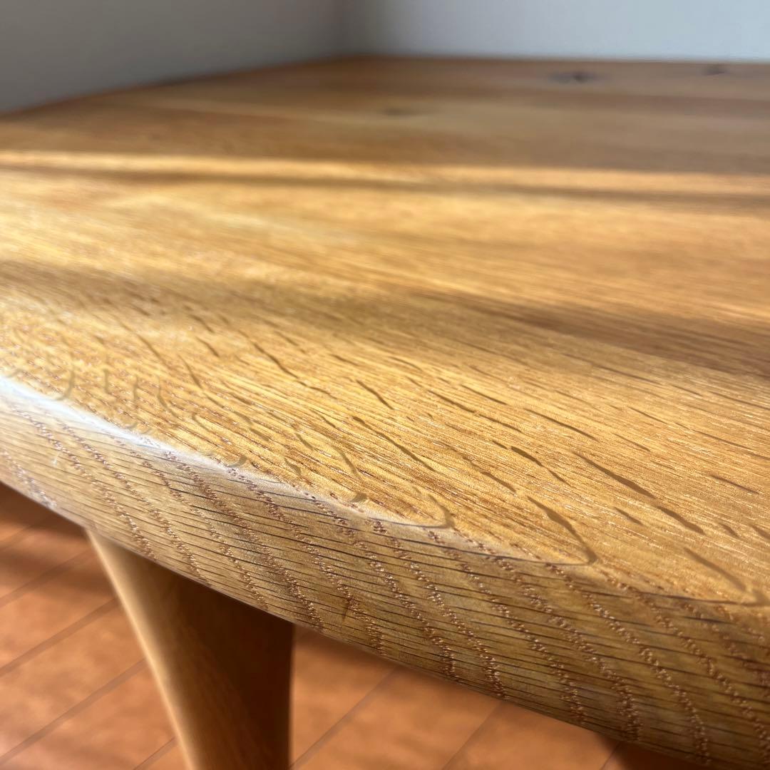 HIDA 森のことば 半円形リビングテーブル 飛騨産業　SN105RT