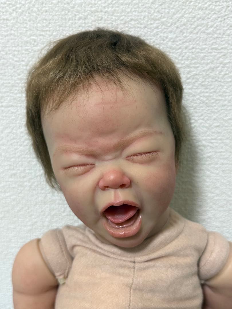 ❤️リボーンドール❤️リボーンベビー❤️泣き顔ちゃん❤️赤ちゃん人形❤️作家❤️ぬいぐるみ❤️