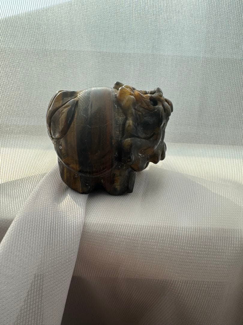 最強開運アイテム⭐︎タイガーアイの龍亀（ロングイ）