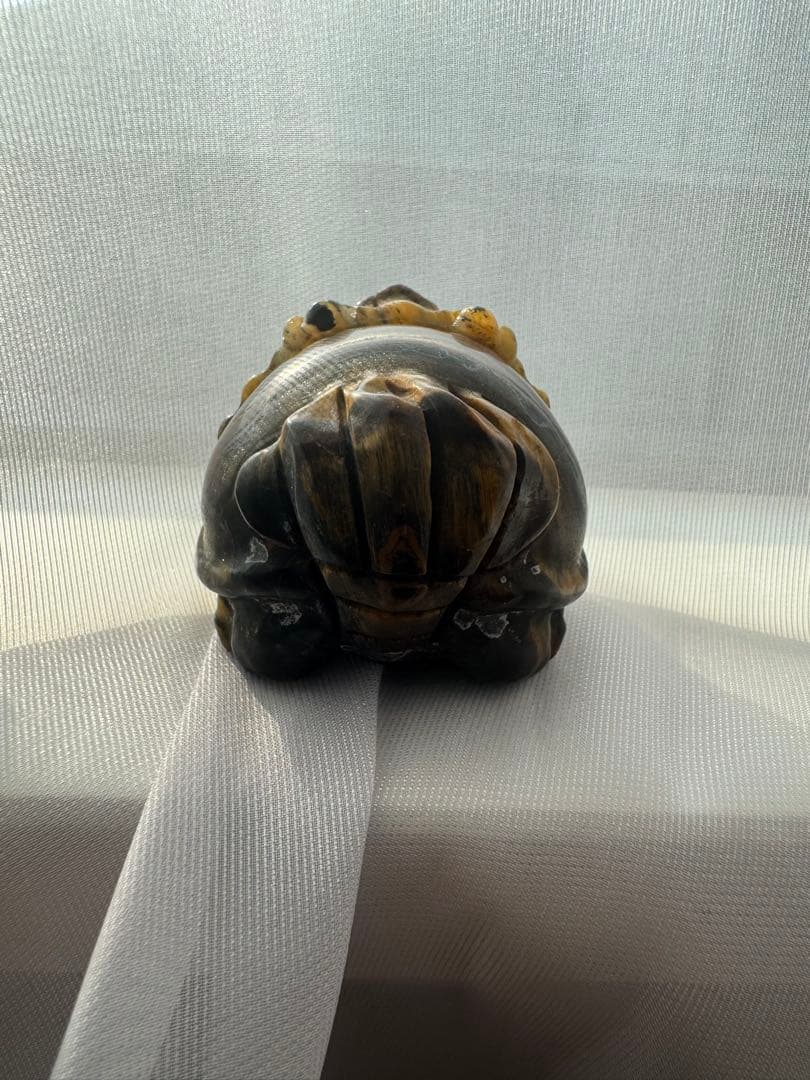 最強開運アイテム⭐︎タイガーアイの龍亀（ロングイ）