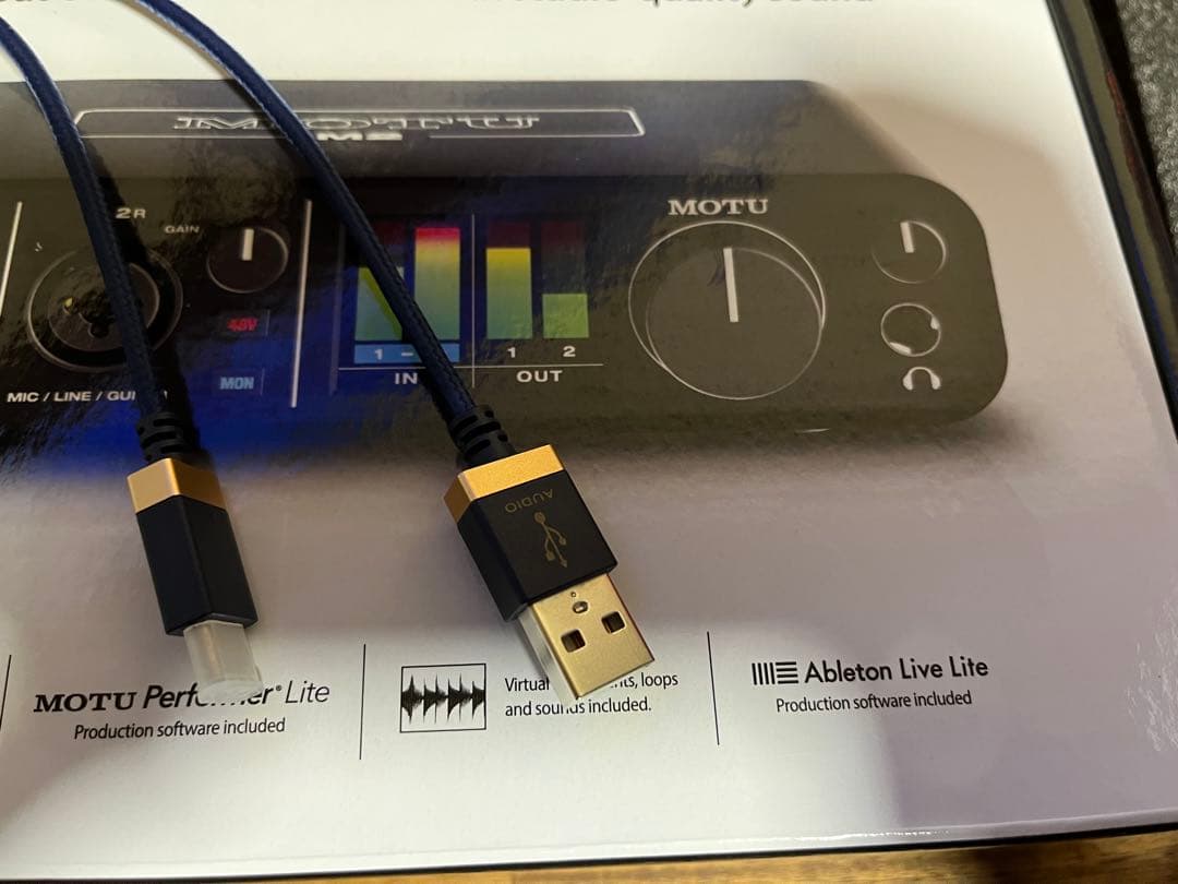 MOTU M2 オーディオインターフェイス DTM