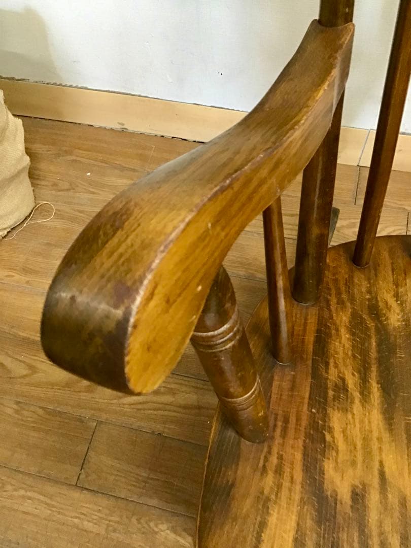 管239☆飛騨家具☆アンティーク☆ウィンザー☆ロッキングチェアー
