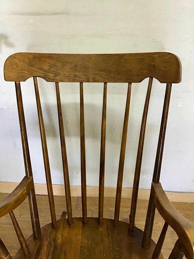 管239☆飛騨家具☆アンティーク☆ウィンザー☆ロッキングチェアー