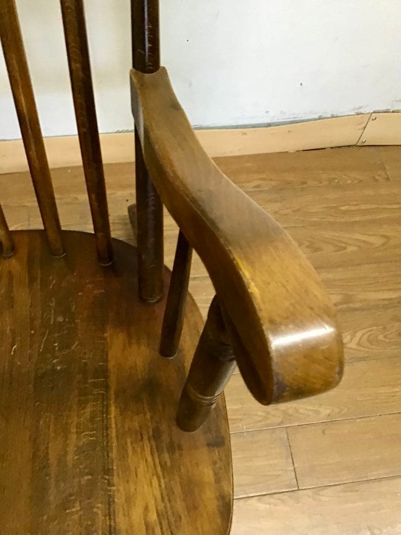 管239☆飛騨家具☆アンティーク☆ウィンザー☆ロッキングチェアー