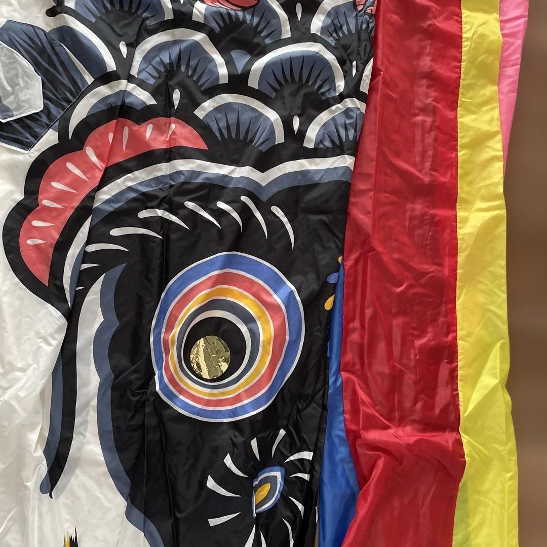 鯉のぼり 黒鯉.吹流し5m 御矢車セット 子供の日 初節句 金太郎 - メルカリ