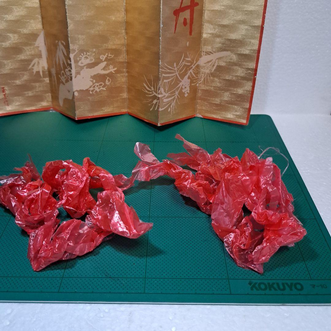 昭和レトロ銅製五月人形篝火