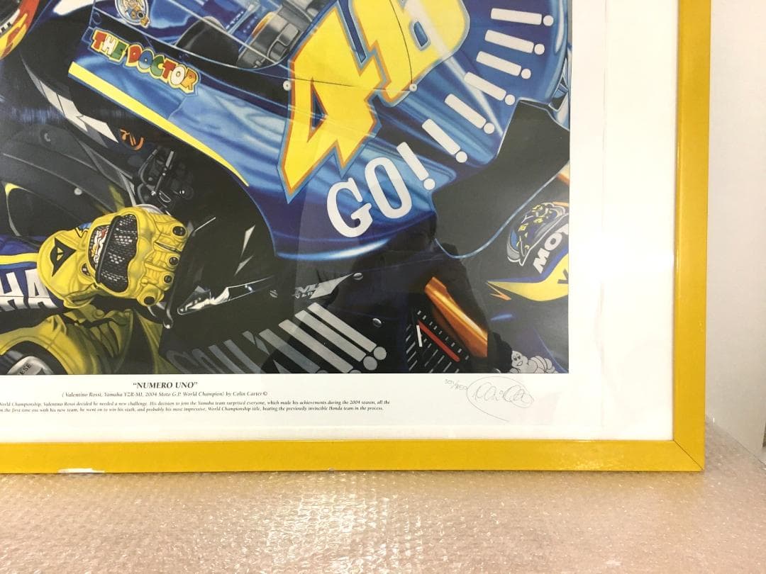 ○ Valentino Rossi 特大ポスター 2004 チャンピオン - メルカリ