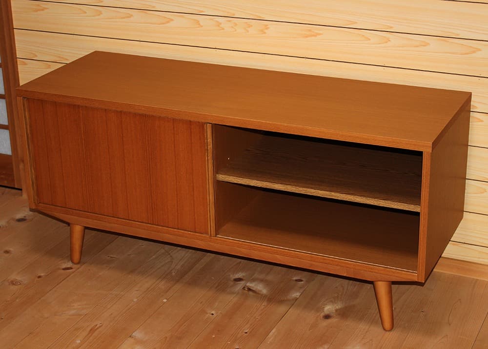 UNICOウニコ TVボードローテーブル/ブラウン