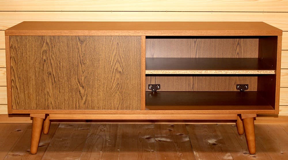 UNICOウニコ TVボードローテーブル/ブラウン