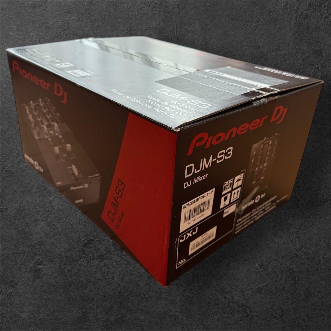 美品 Pioneer DJ DJM-S3 2チャンネルミキサー