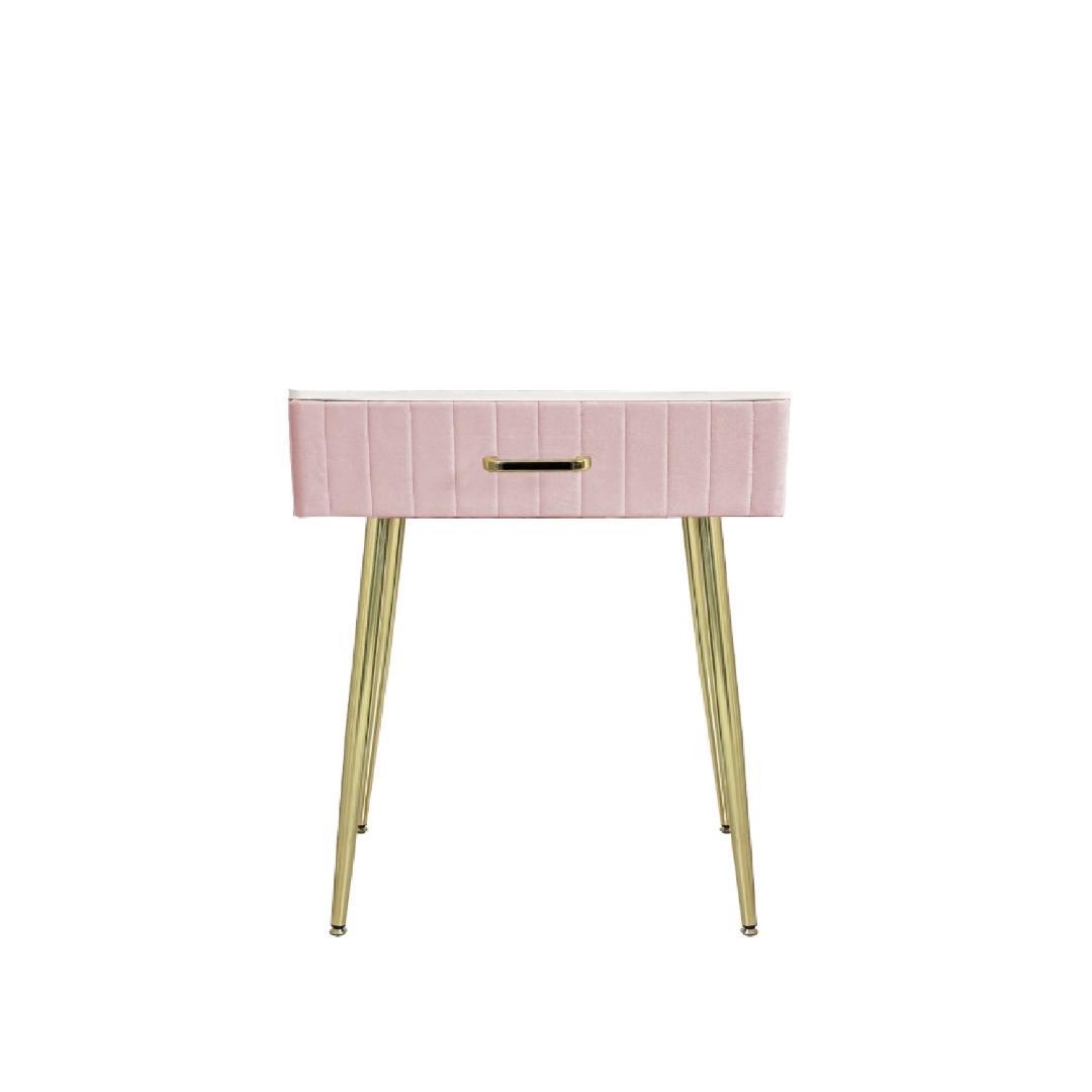 【お得】ピンク 60cm 化粧台デスクのみ 訳あり品実物写真あり108-60-②