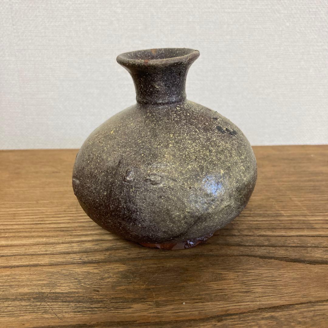 沖縄の古陶　小壺　やちむん 琉球古典焼 壺屋焼 やちむん 沖縄 骨董 古作 飛鉋 作家物 職人 小橋川