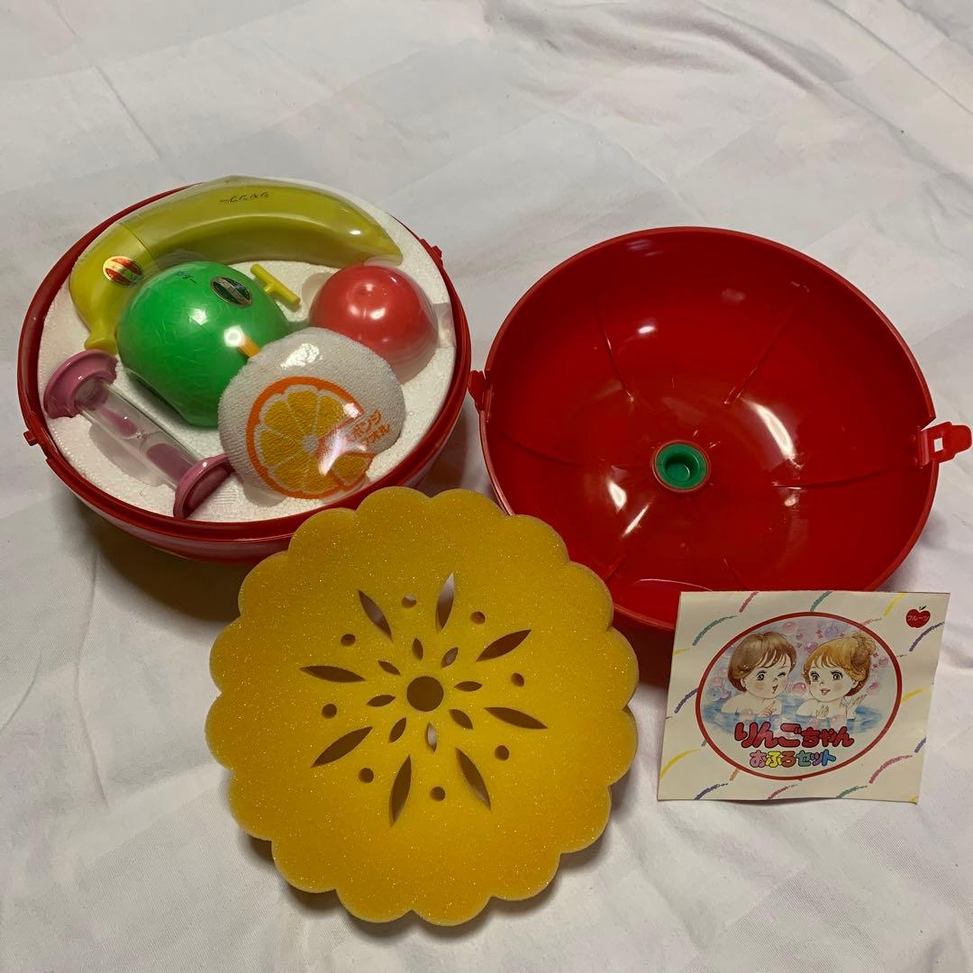 未使用品 ダリヤ りんごちゃん おふろ セット 昭和 レトロ - メルカリ