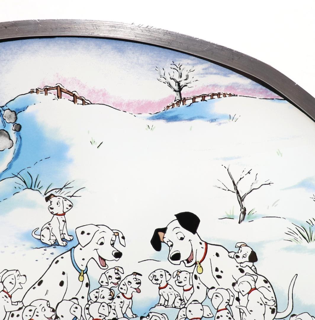 101匹わんちゃん ウォルト・ディズニー ヴィンテージ ステンドグラス 犬