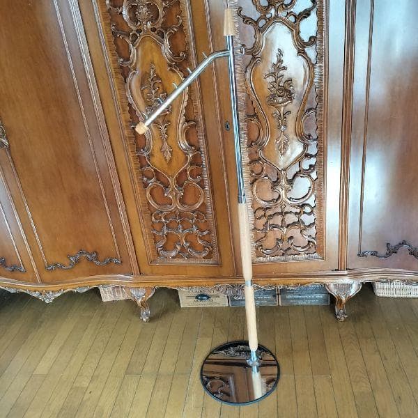 ヴィンテージ メタル 木 スラントハンガー 斜め掛け 傾斜 ハンガーラック