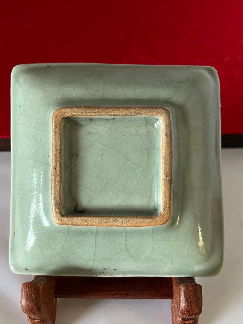 中国 冰裂貫入四方皿 宋時代 木箱付き XG5-5 - メルカリ