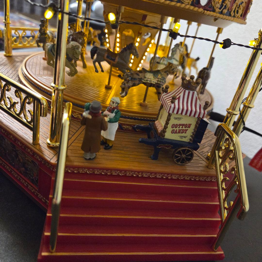 【完動品】ミスタークリスマス　カルーセル　ゴールドラベル　メリーゴーランド