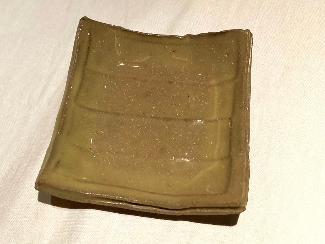 京焼 清水焼 角平皿 5皿セット (13cm×13cm)