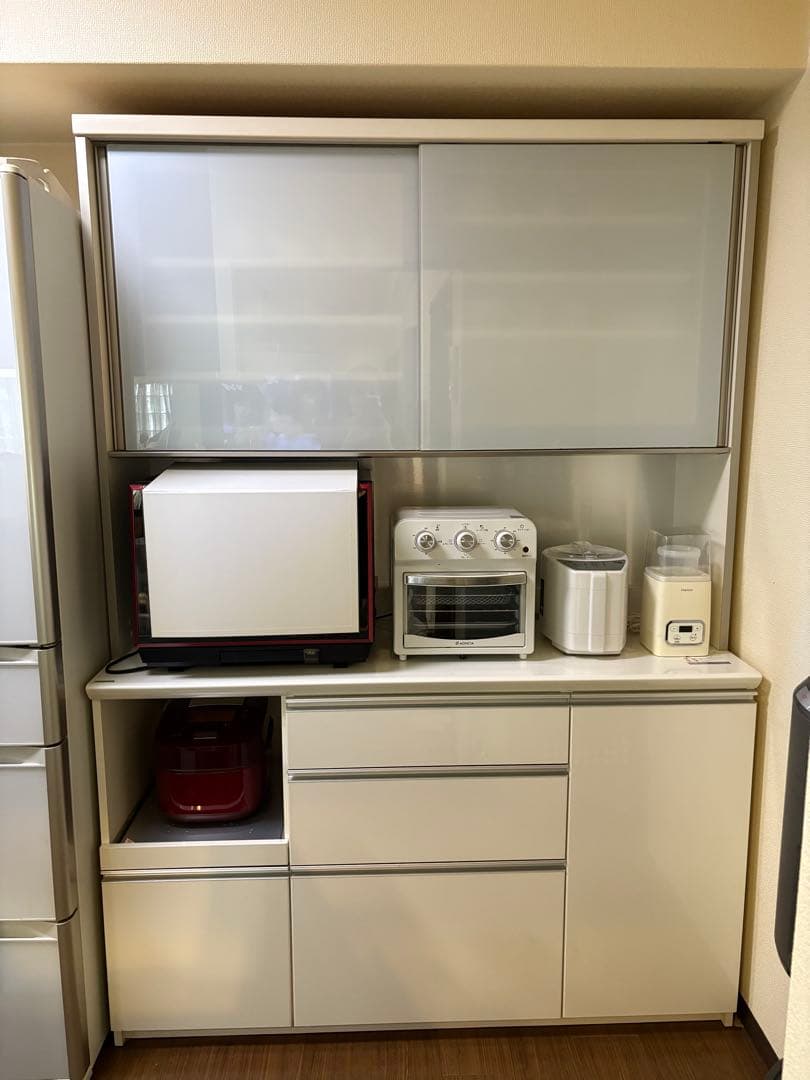 パモウナ 食器棚 キッチン 140×198×50