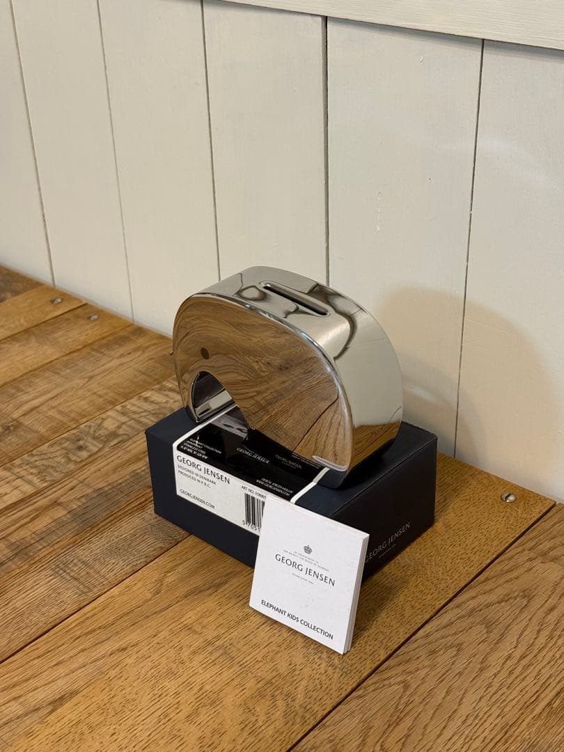 新品   エレファント 貯金箱