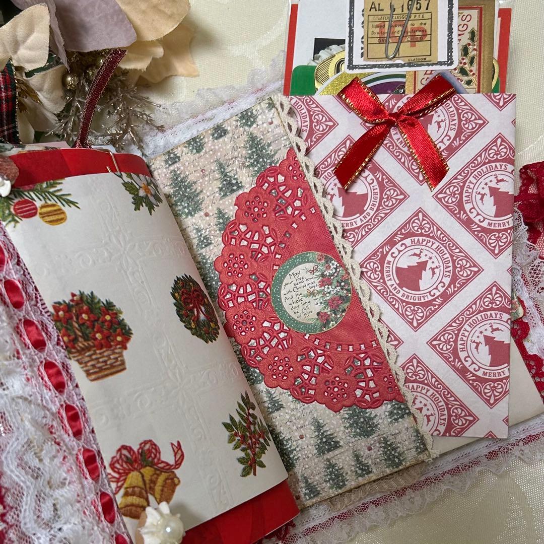 レースいっぱい　ジャンクジャーナル・雑記帳　Merry Christmas