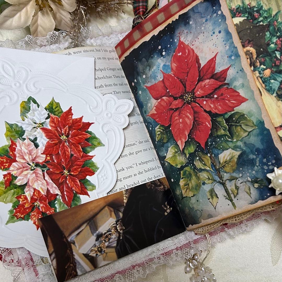 レースいっぱい　ジャンクジャーナル・雑記帳　Merry Christmas