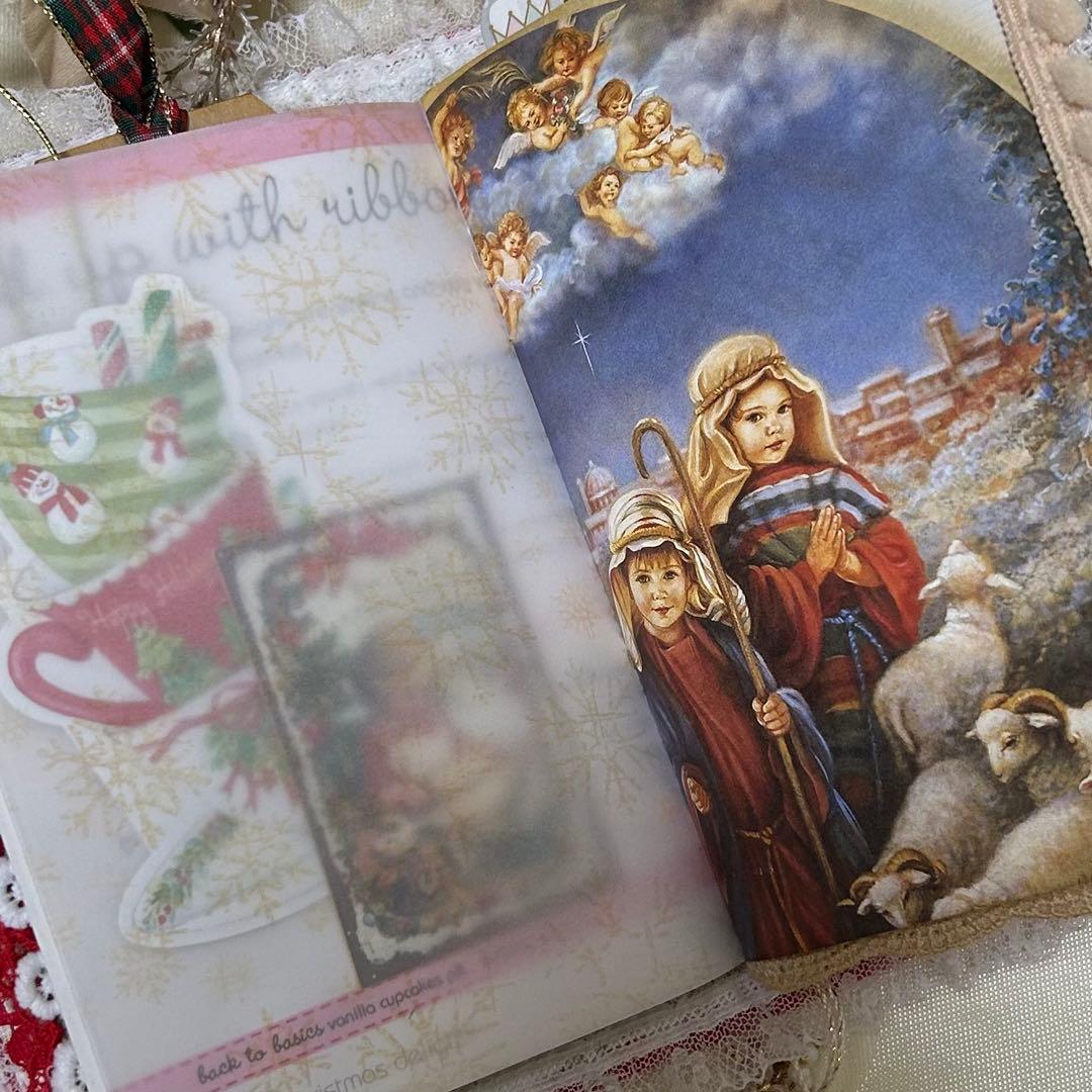 レースいっぱい　ジャンクジャーナル・雑記帳　Merry Christmas