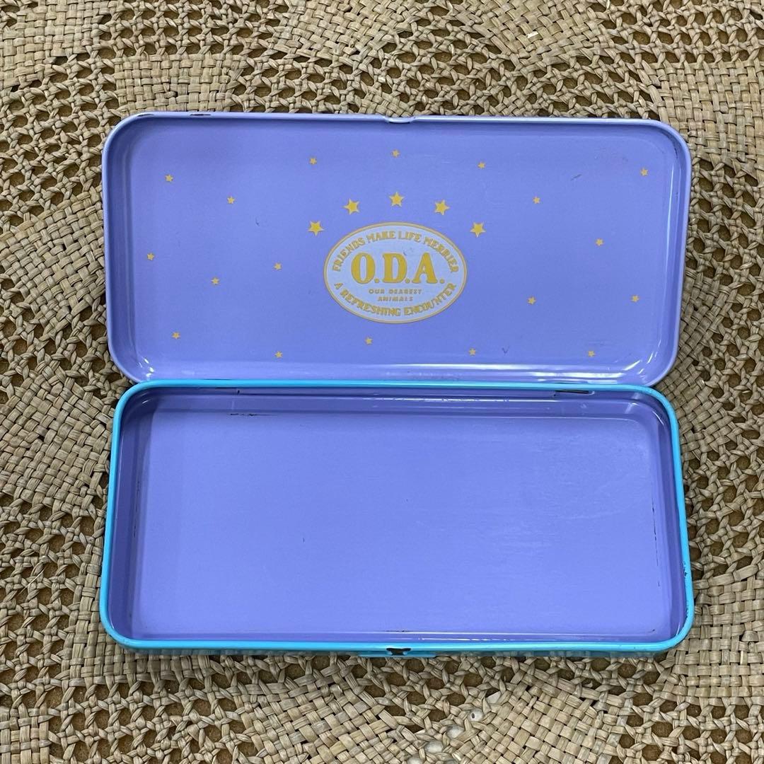 貴重 レッツチャット 缶ペンケース 当時物 筆箱 ソニー 昭和レトロ