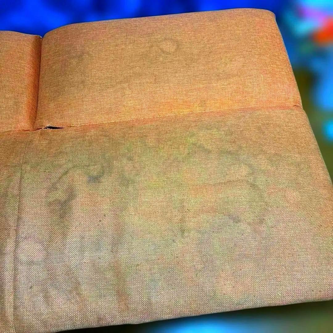 【直接取引】ソファベッドオレンジ、定価¥35,800