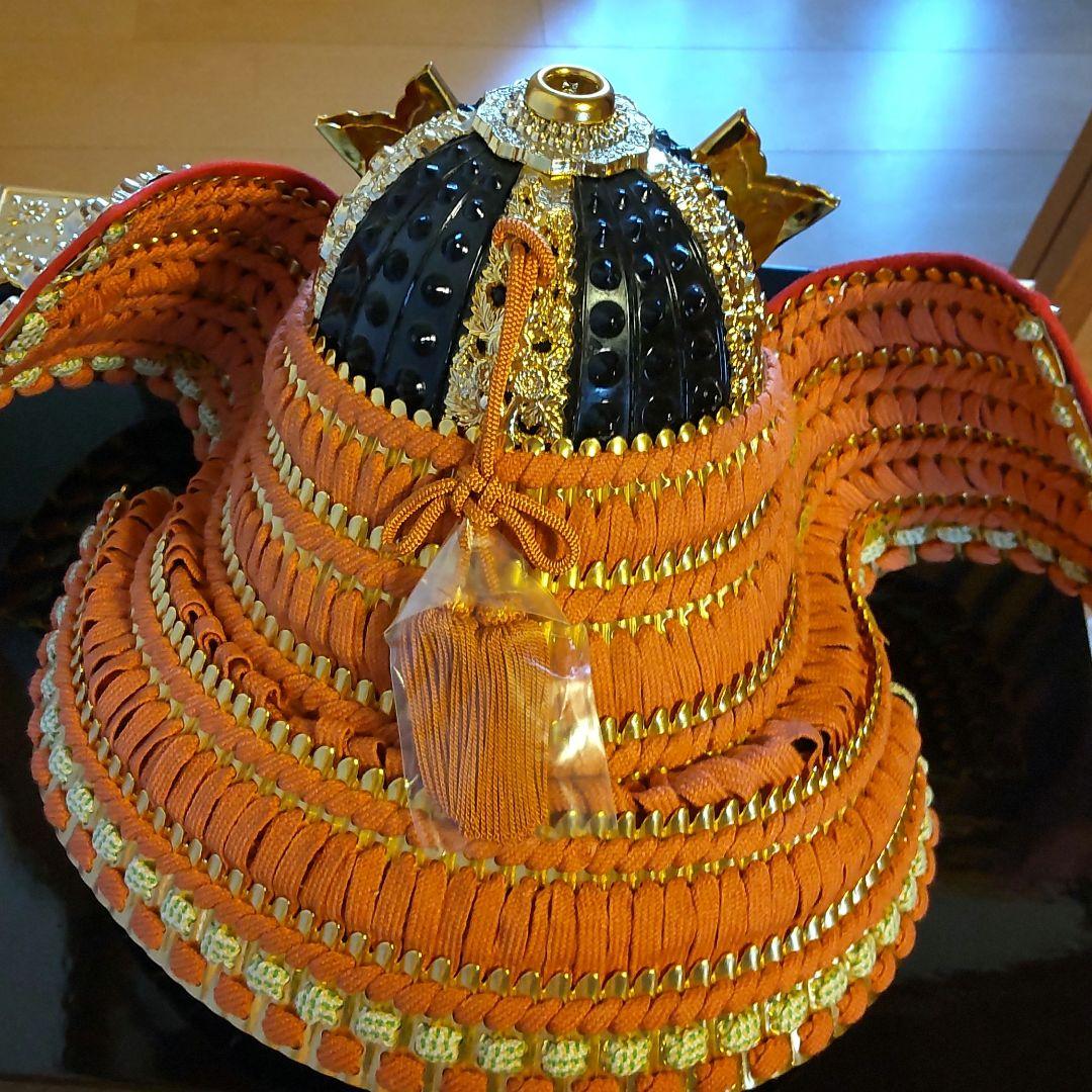 兜飾り　収納箱付き　秀鳳作　28号