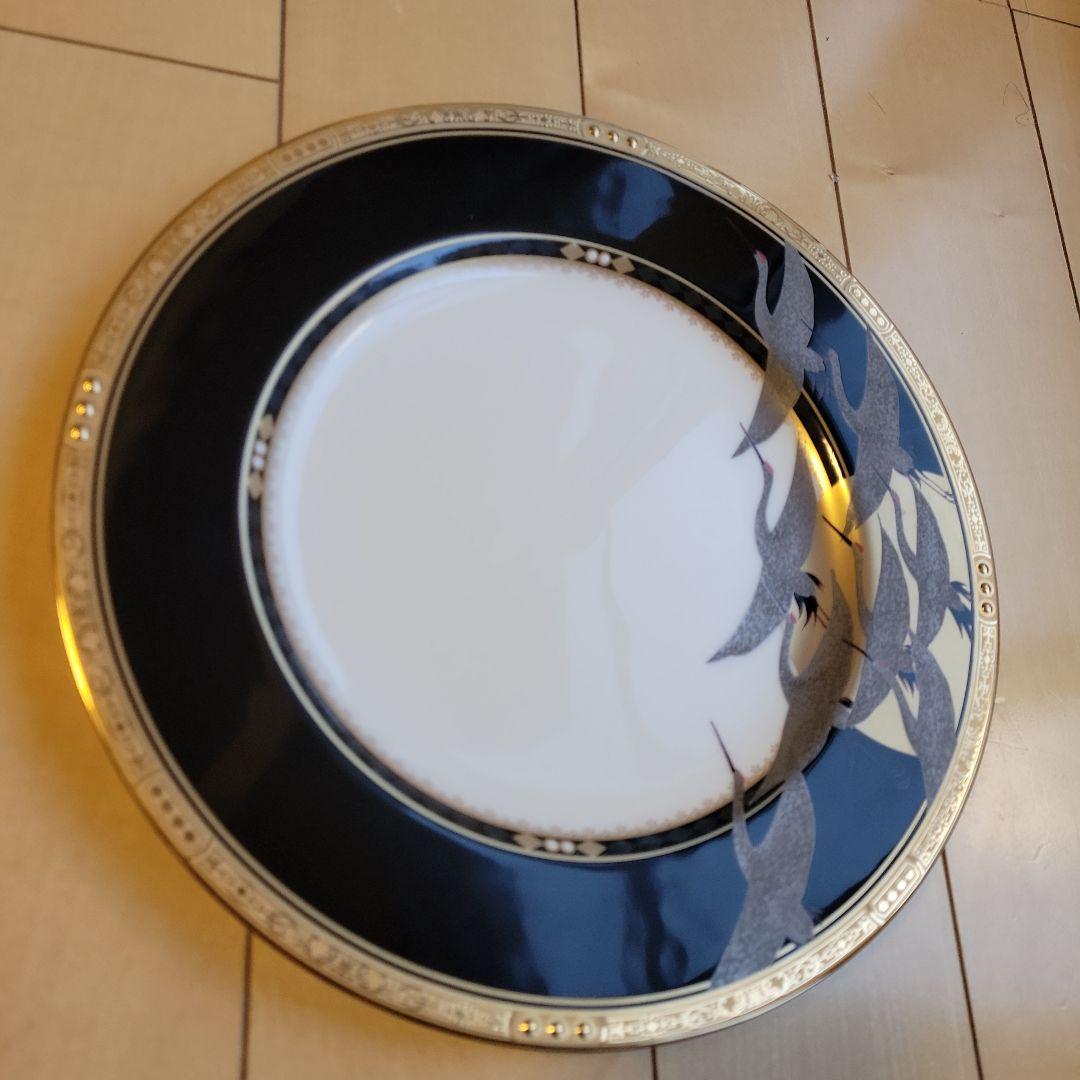 【100周年アニバーサリー】ノリタケ①　四季彩舞曲　鶴　27cmディナープレート