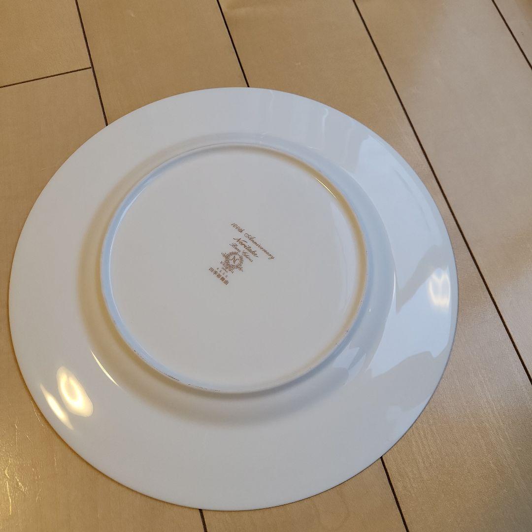 【100周年アニバーサリー】ノリタケ①　四季彩舞曲　鶴　27cmディナープレート