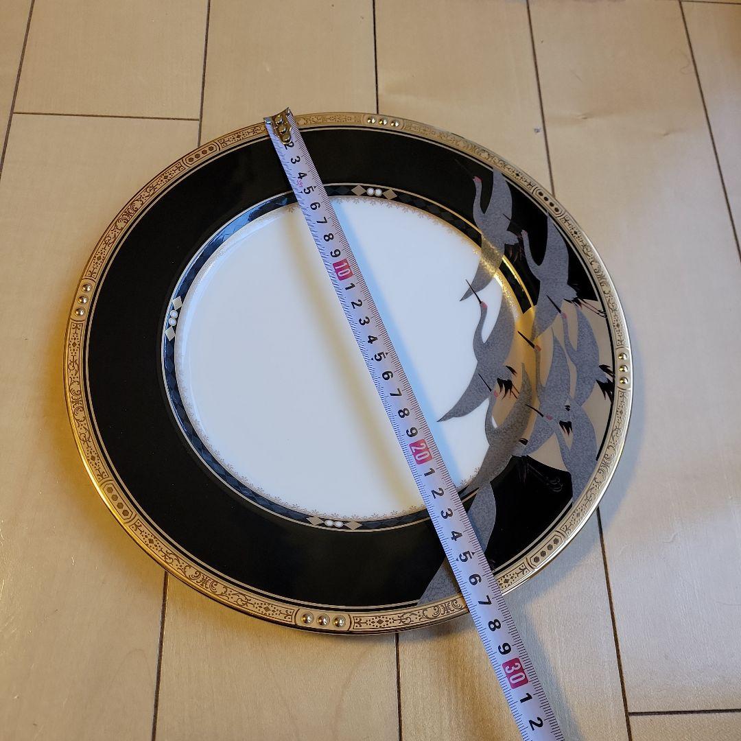 【100周年アニバーサリー】ノリタケ①　四季彩舞曲　鶴　27cmディナープレート