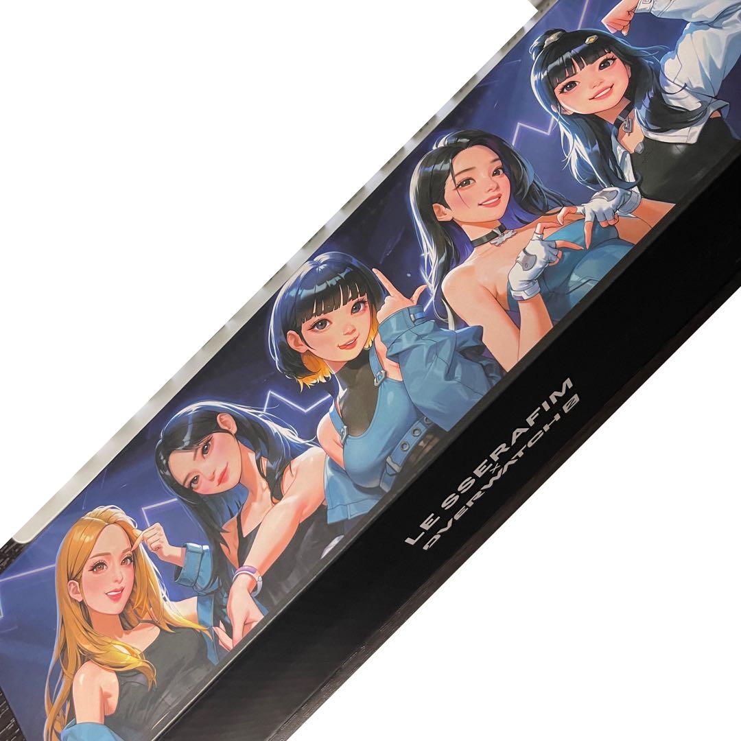 新品】LESSERAFIM × OVERWATCH 2 コラボ マウスパッド - メルカリ