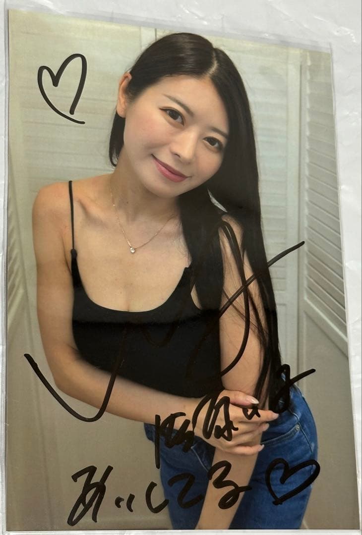 篠原いよ 3点セット チェキ 直筆サイン入りチェキ 生写真 コメント付