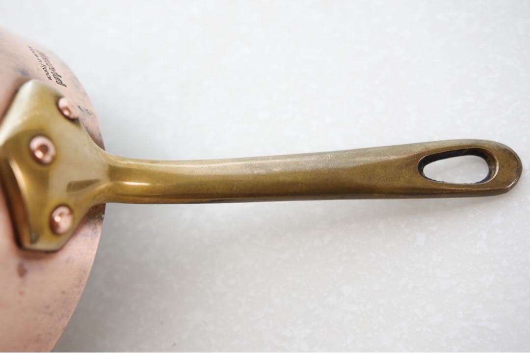 m*t様 早い者勝ち❗️mauviel ムヴィエール 約12㎝ ソースパン 銅鍋