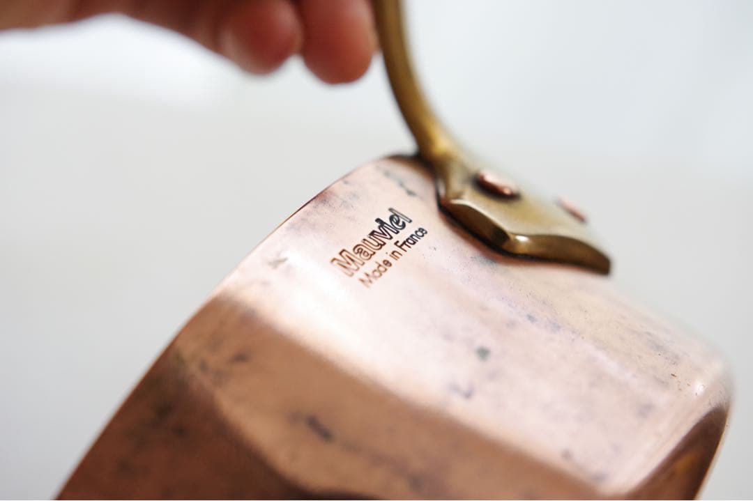 m*t様 早い者勝ち❗️mauviel ムヴィエール 約12㎝ ソースパン 銅鍋