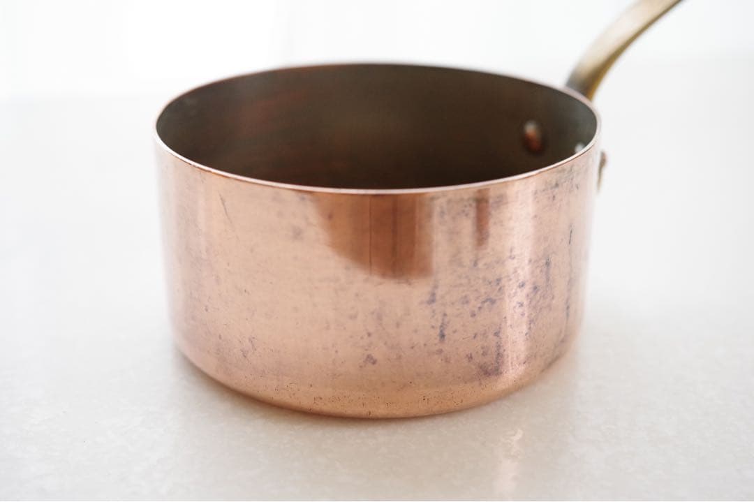 m*t様 早い者勝ち❗️mauviel ムヴィエール 約12㎝ ソースパン 銅鍋