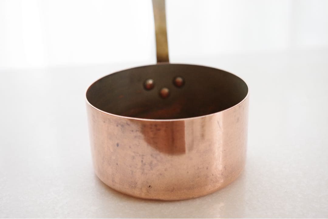 m*t様 早い者勝ち❗️mauviel ムヴィエール 約12㎝ ソースパン 銅鍋