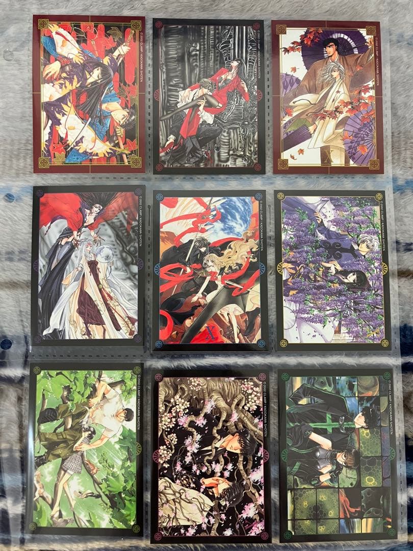 CLAMP　X 原作　トレーディングカード　まとめ売り88枚　カードホルダー付き
