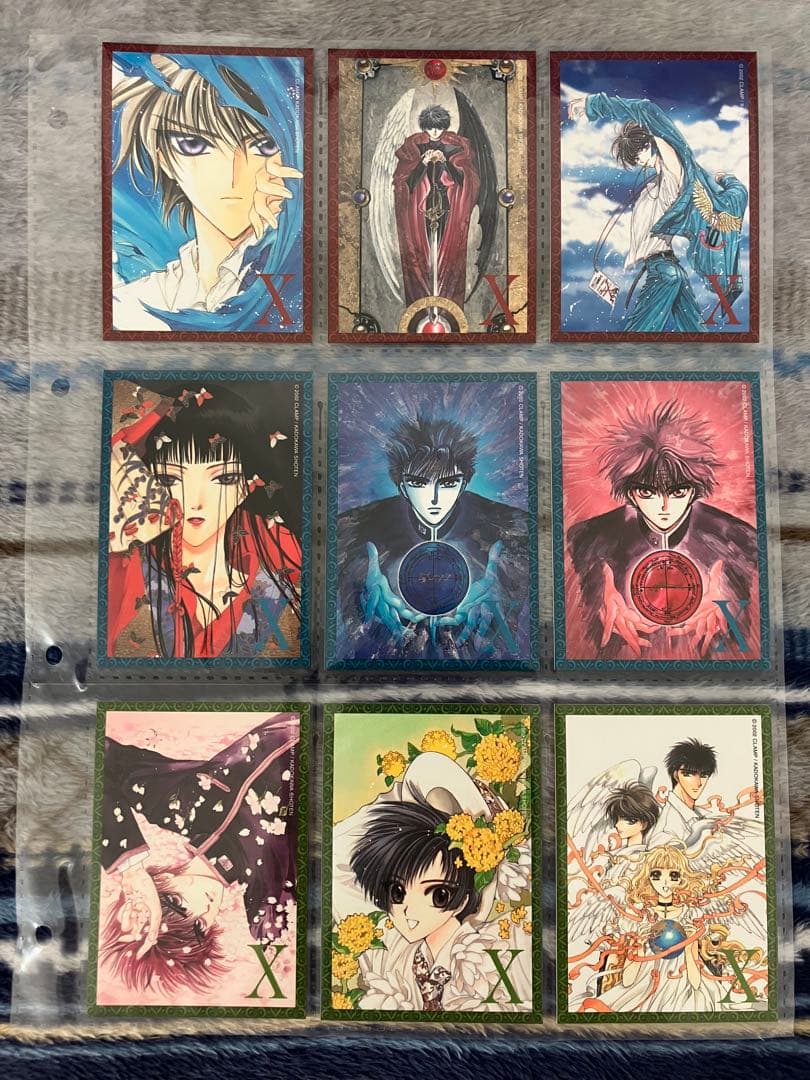 CLAMP　X 原作　トレーディングカード　まとめ売り88枚　カードホルダー付き